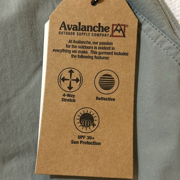 Avalanche, active shorts. Size large. NWT activewear. - Picture 3 of 8